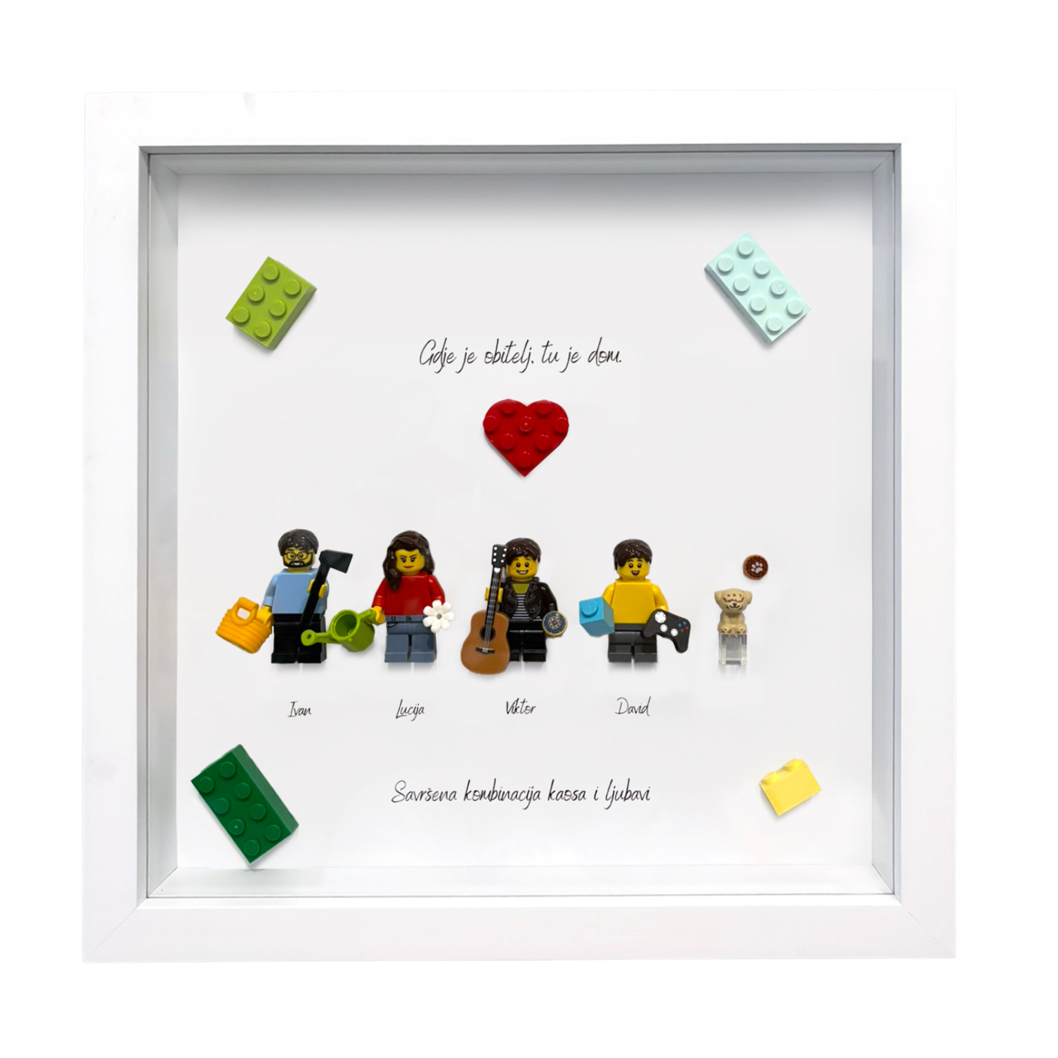 obiteljski lego okvir