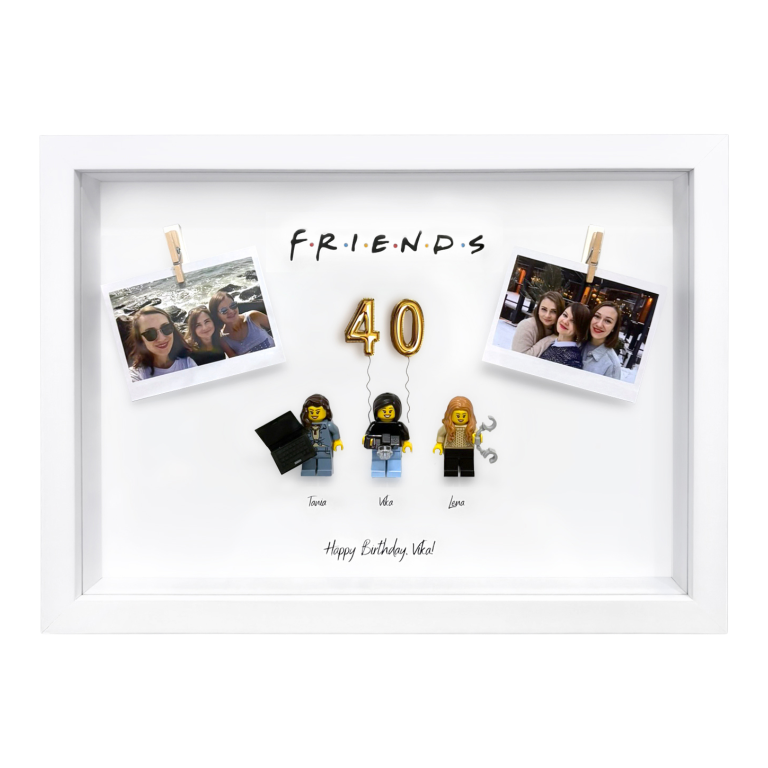lego poklon okvir za rođendan